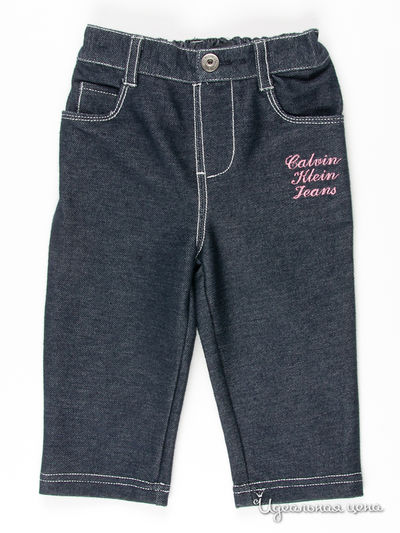 Брюки Calvin Klein, цвет джинса