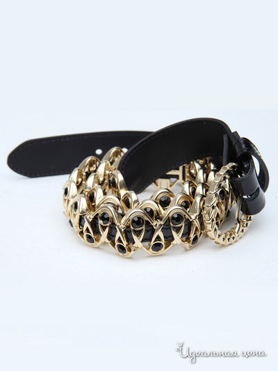 Ремень Marina Creazioni, цвет черный