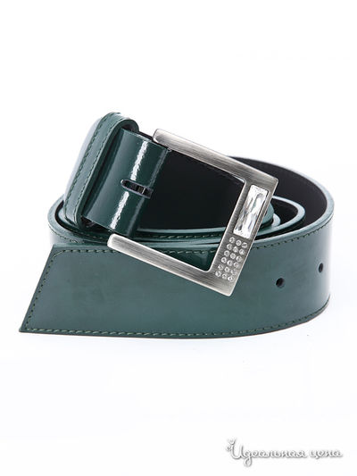 Ремень Marina Creazioni, цвет бутылочный