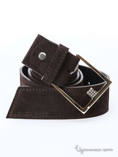 Ремень Marina Creazioni, цвет темно-коричневый