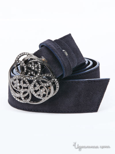 Ремень Marina Creazioni, цвет синий