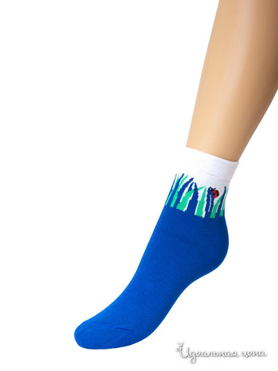 Чулки Гранд, цвет васильковые