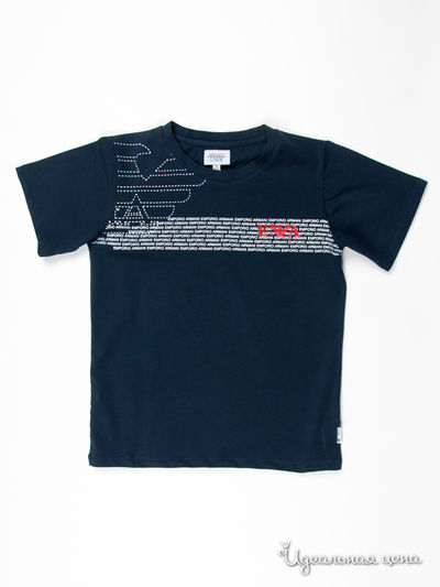 Футболка Armani Junior, цвет синий
