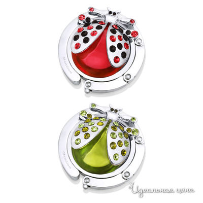 Комплект держателей для сумки, 2 шт Glamglam, цвет красный, зеленый