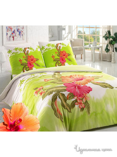 Комплект постельного белья двуспальный Sova&amp;javoronok, цвет мультиколор