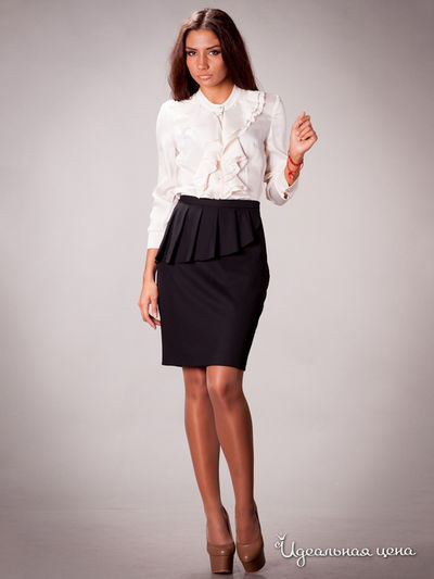 Юбка Profito Avantage, цвет черный, красный