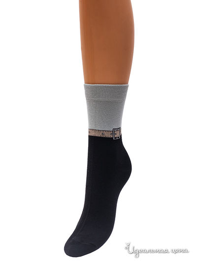 Носки, 5 шт Гранд, цвет черный, серый