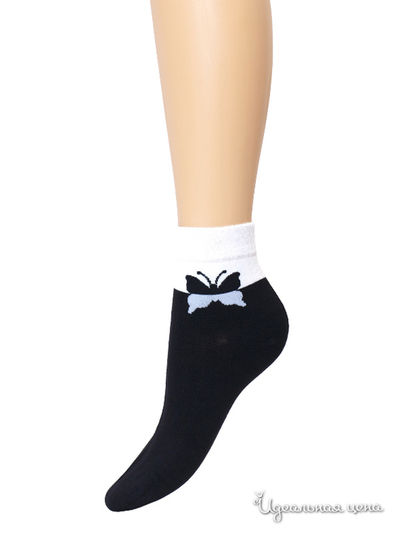 Носки Гранд, цвет черные, белые