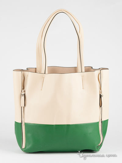 Сумка + клатч Milana, цвет зеленый