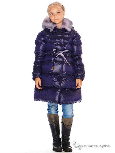 Полупальто Junior Republic, цвет фиолетовый