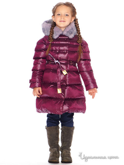 Полупальто Junior Republic, цвет лиловый