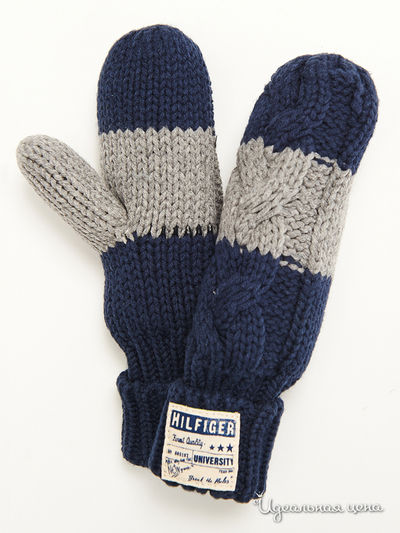 Перчатки Tommy Hilfiger, цвет синий