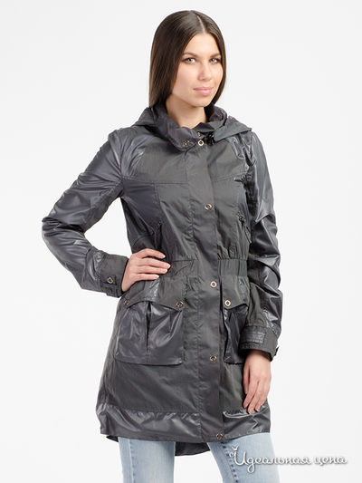 Плащ Ole, цвет серый