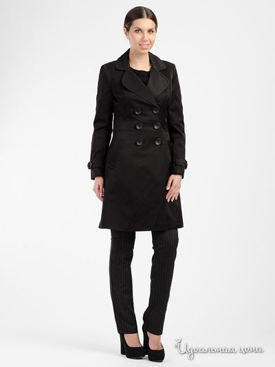 Плащ Koton, цвет черный