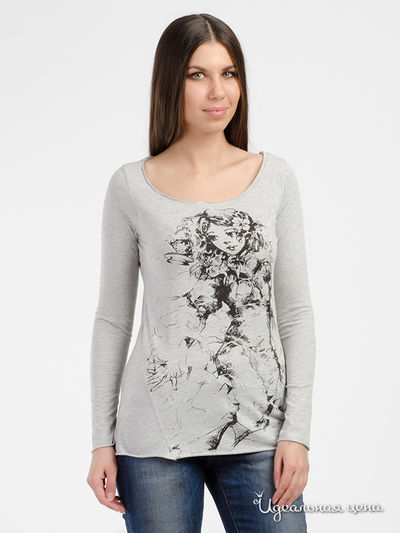 Блуза Ole, цвет серый