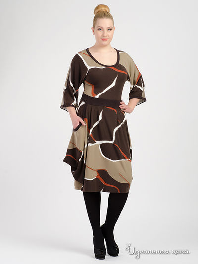 Платье МадаМ Т, цвет многоцвет