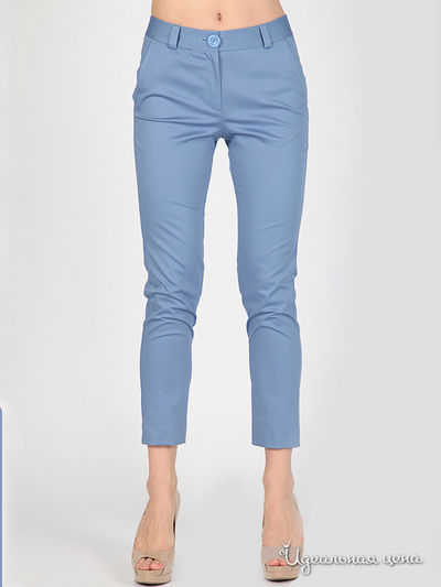 Брюки Fleuretta, цвет голубой