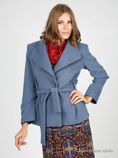 Пальто Fleuretta, цвет синий