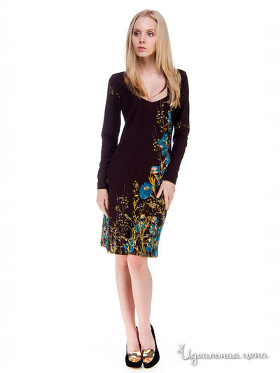 Платье Fleuretta, цвет коричневый