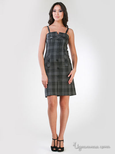 Платье Fleuretta, цвет серый