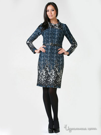 Платье Fleuretta, цвет бирюзовый