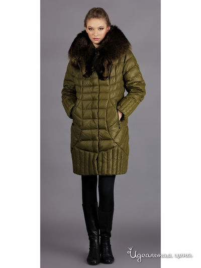 Пуховик Icedewy, цвет Зеленый