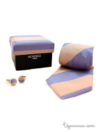 Галстук Mondigo, цвет голубой