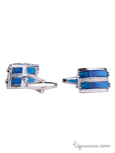 Запонки Mondigo, цвет синий