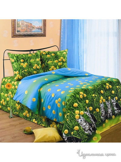 Комплект постельного белья 1,5-спальный Любимый дом