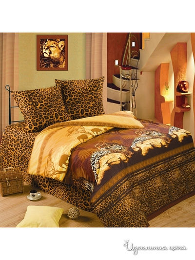 Комплект постельного белья 1,5-спальный Любимый дом