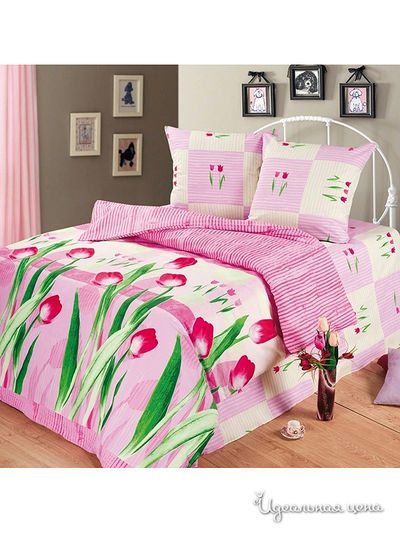 Комплект постельного белья двуспальный Любимый дом