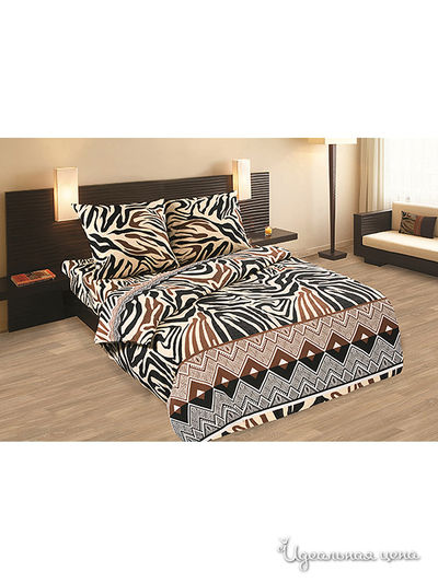 Комплект постельного белья, двуспальный Wenge, цвет Мультиколор