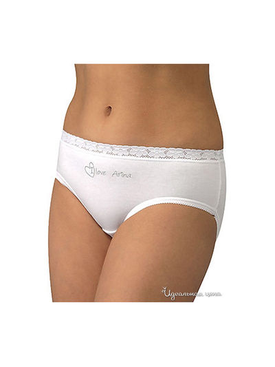 Трусы, 2 шт Arina, цвет белый