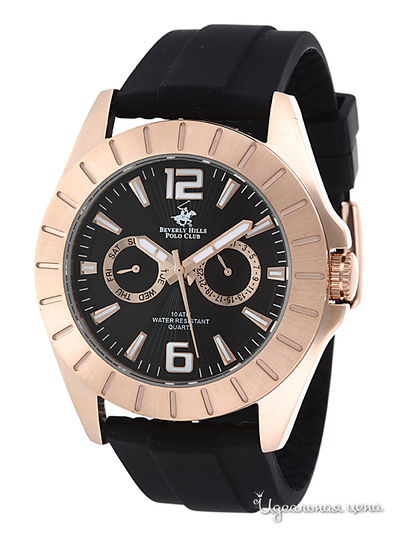 Часы Beverly Hills Polo Club, цвет черный