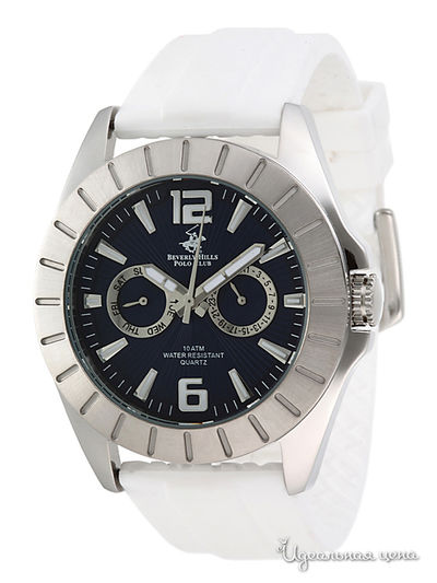 Часы Beverly Hills Polo Club, цвет серебро