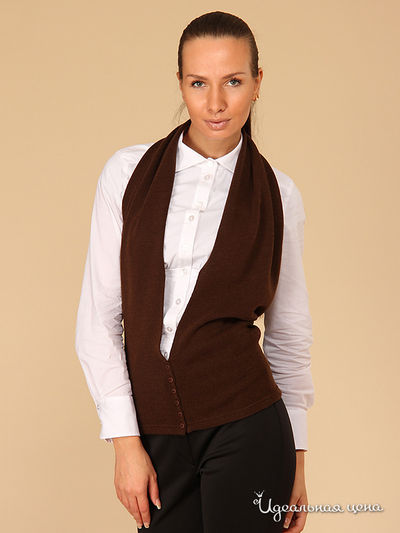 Жилет A'more, цвет коричневый