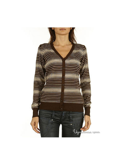 Жакет A'more, цвет коричневый, бежевый