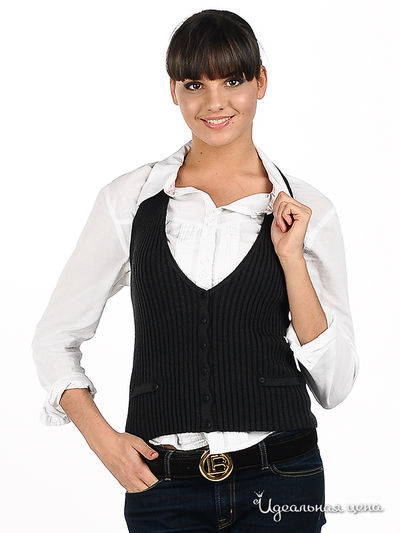 Жилет A'more, цвет темно-серый