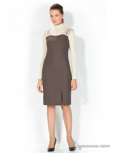 Платье Remix, цвет коричневый