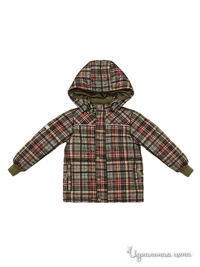 Куртка PlayToday, цвет хаки, красный, желтый, коричневый