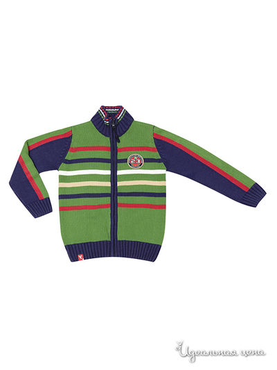 Кардиган PlayToday, цвет зеленый, красный, синий, белый