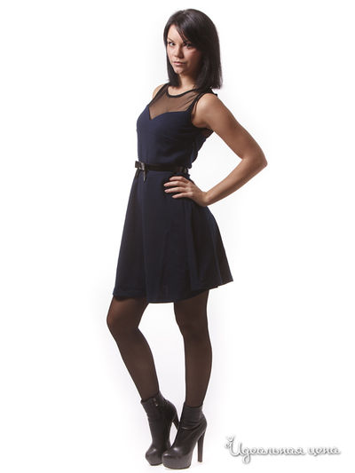 Платье Fervente, цвет темно-синий