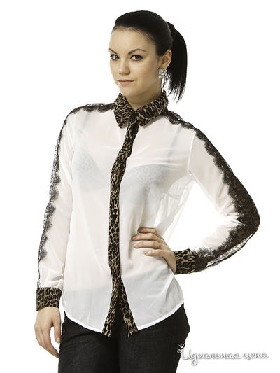 Блуза Fervente, цвет белый