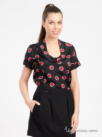 Блуза Love Moschino, цвет черный