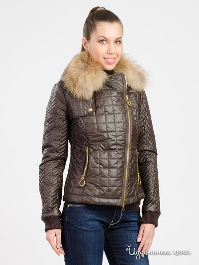 Куртка Love Moschino, цвет Коричневый