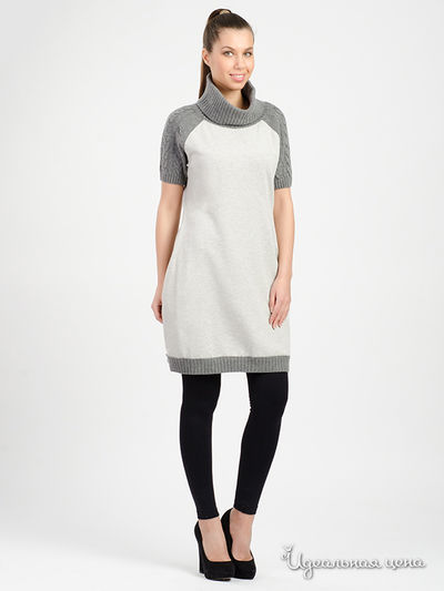 Платье Love Moschino, цвет серый