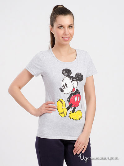 Футболка Disney, цвет серый меланж