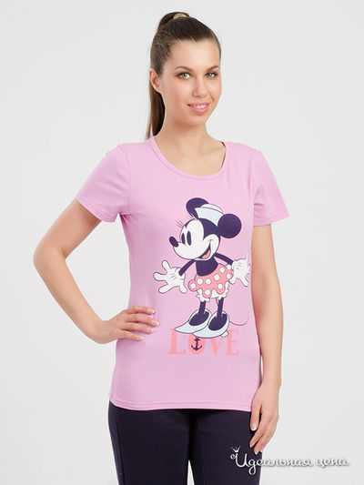 Футболка Disney, цвет сиреневый