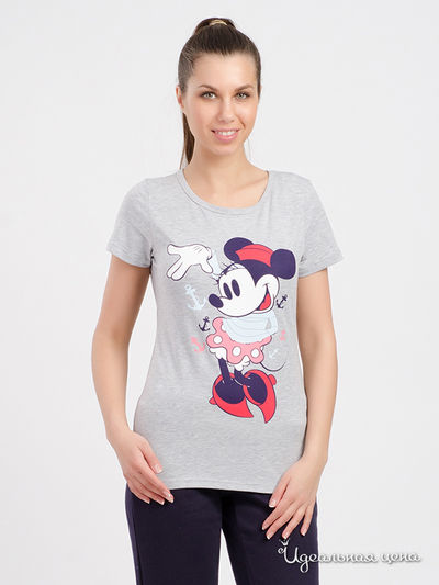 Футболка Disney, цвет серый меланж