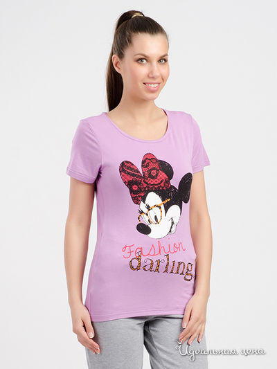 Футболка Disney, цвет Сиреневая